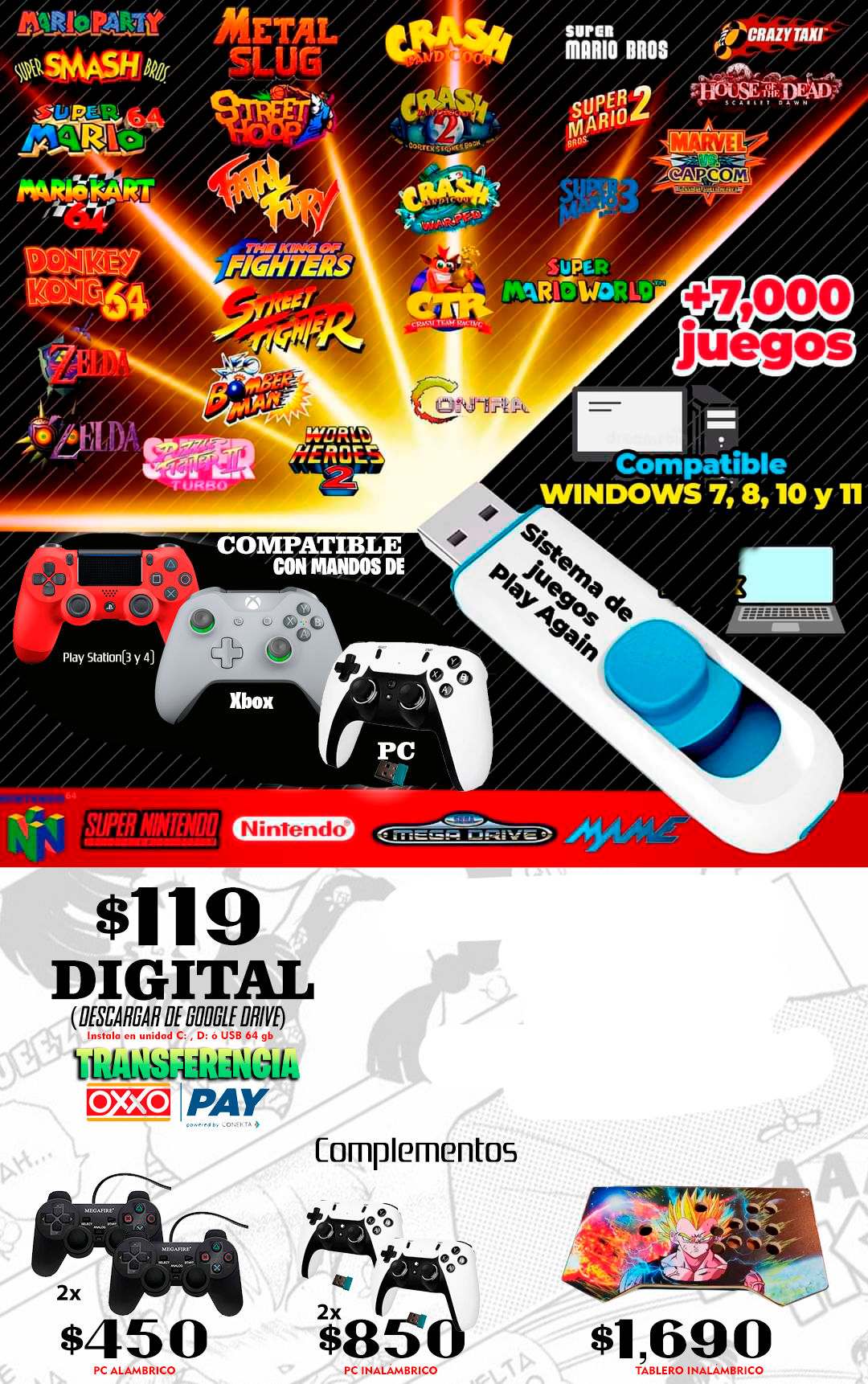 Usb 64gb PlayAgain Digital