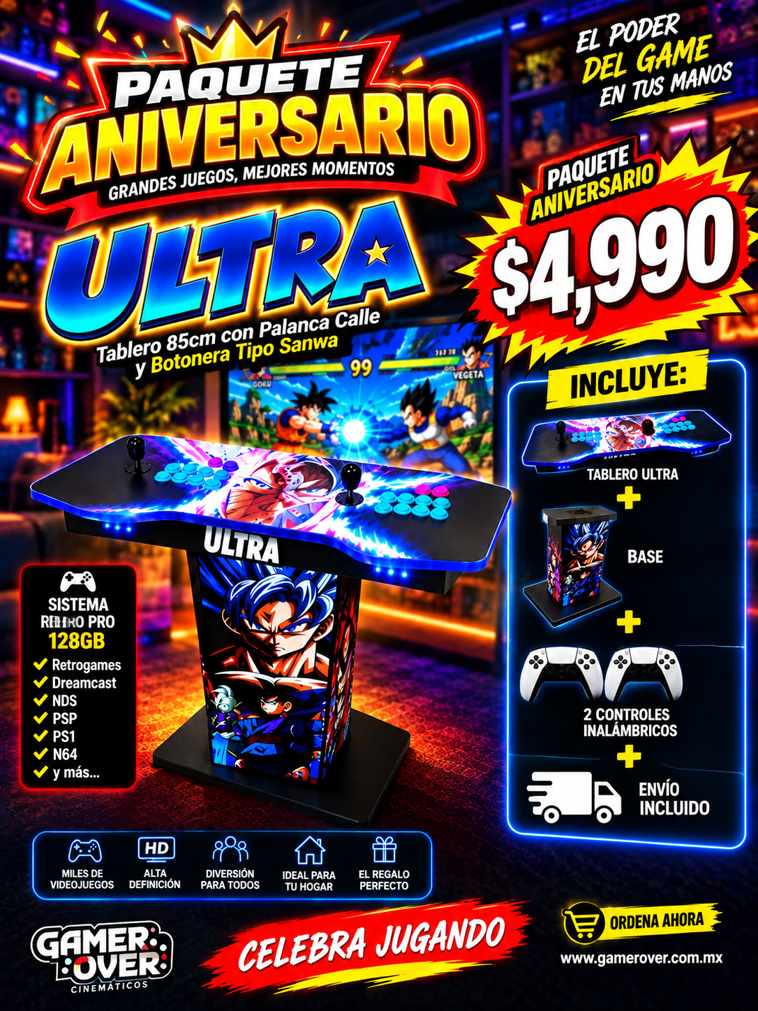 PAQUETE ANIVERSARIO