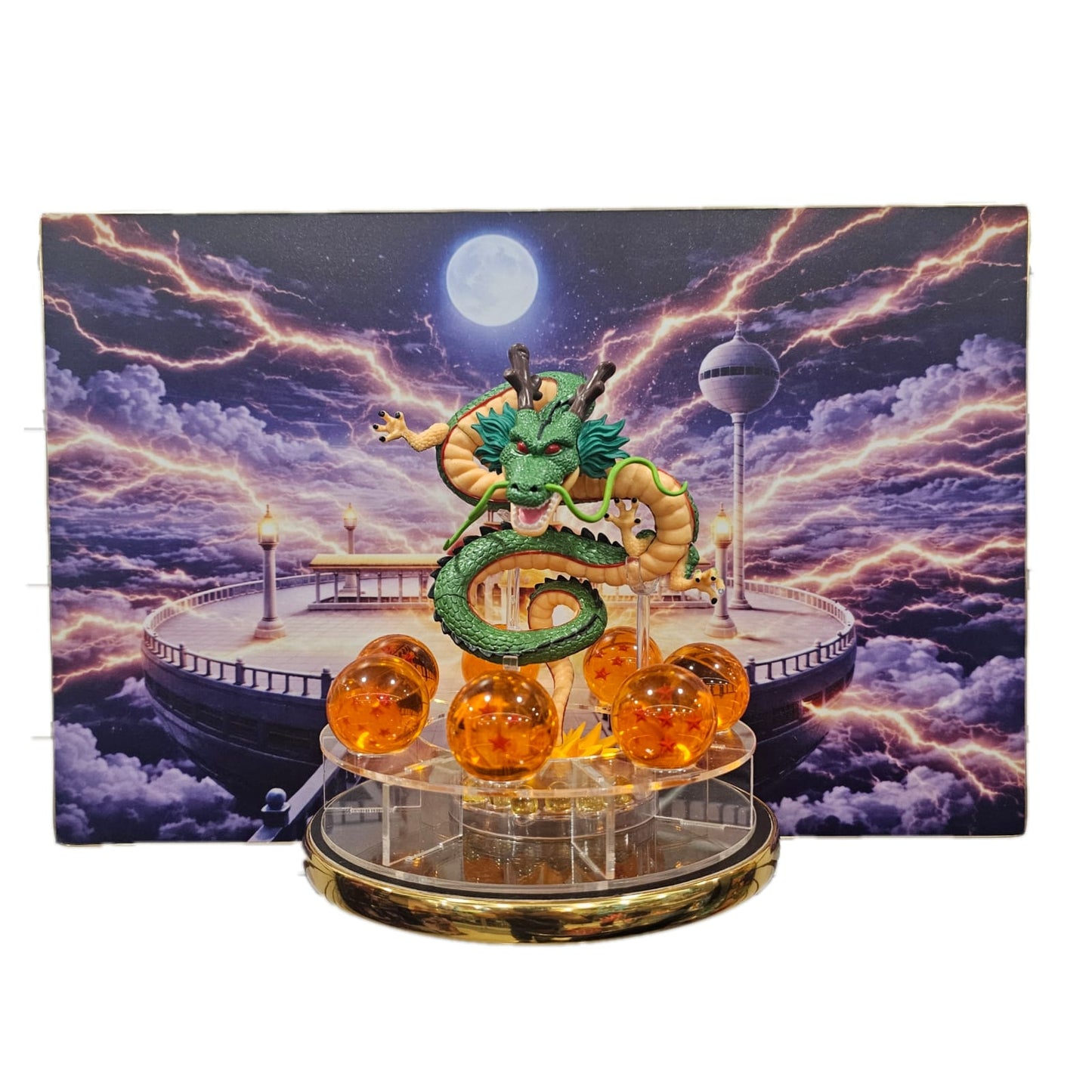 Cuadro decorativo con repisa + Dragón de Shenglon Dragón Ball
