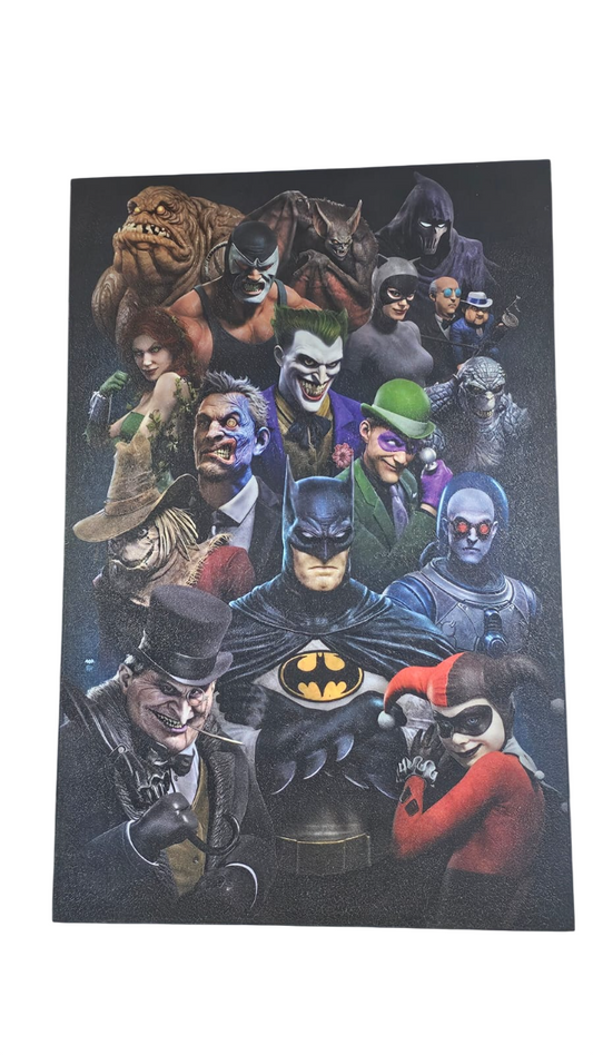 Cuadro Decorativo Diseño Batman Personajes