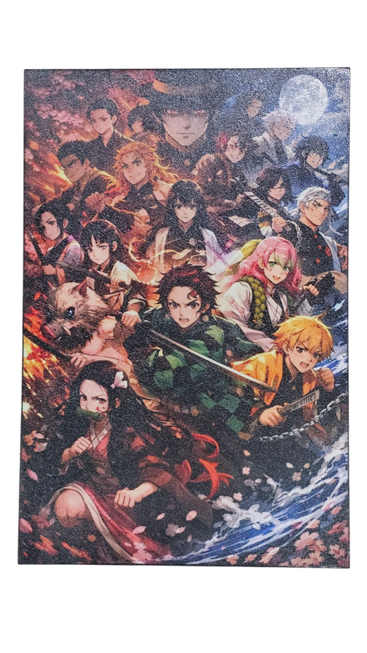 Cuadro Decorativo Diseño Demon Slayer