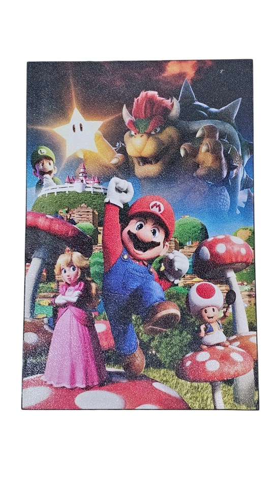 Cuadro Decorativo Diseño Mario Bros