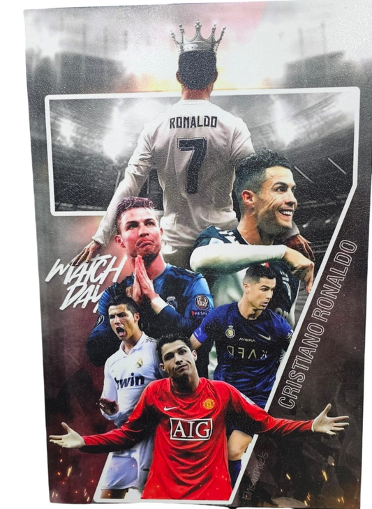 Cuadro Decorativo Diseño Cristiano Ronaldo CR7