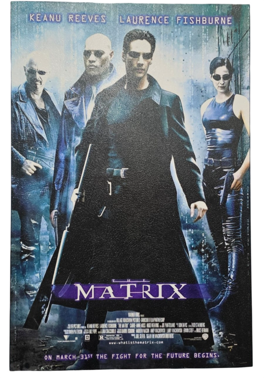Cuadro Decorativo Diseño Matrix Pelicula