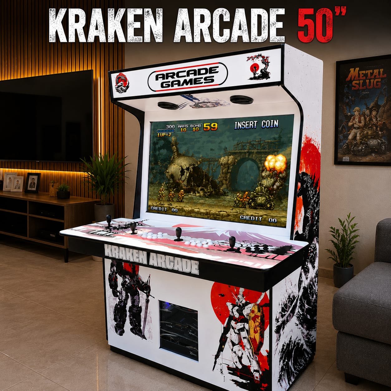 Kraken Arcade 50"