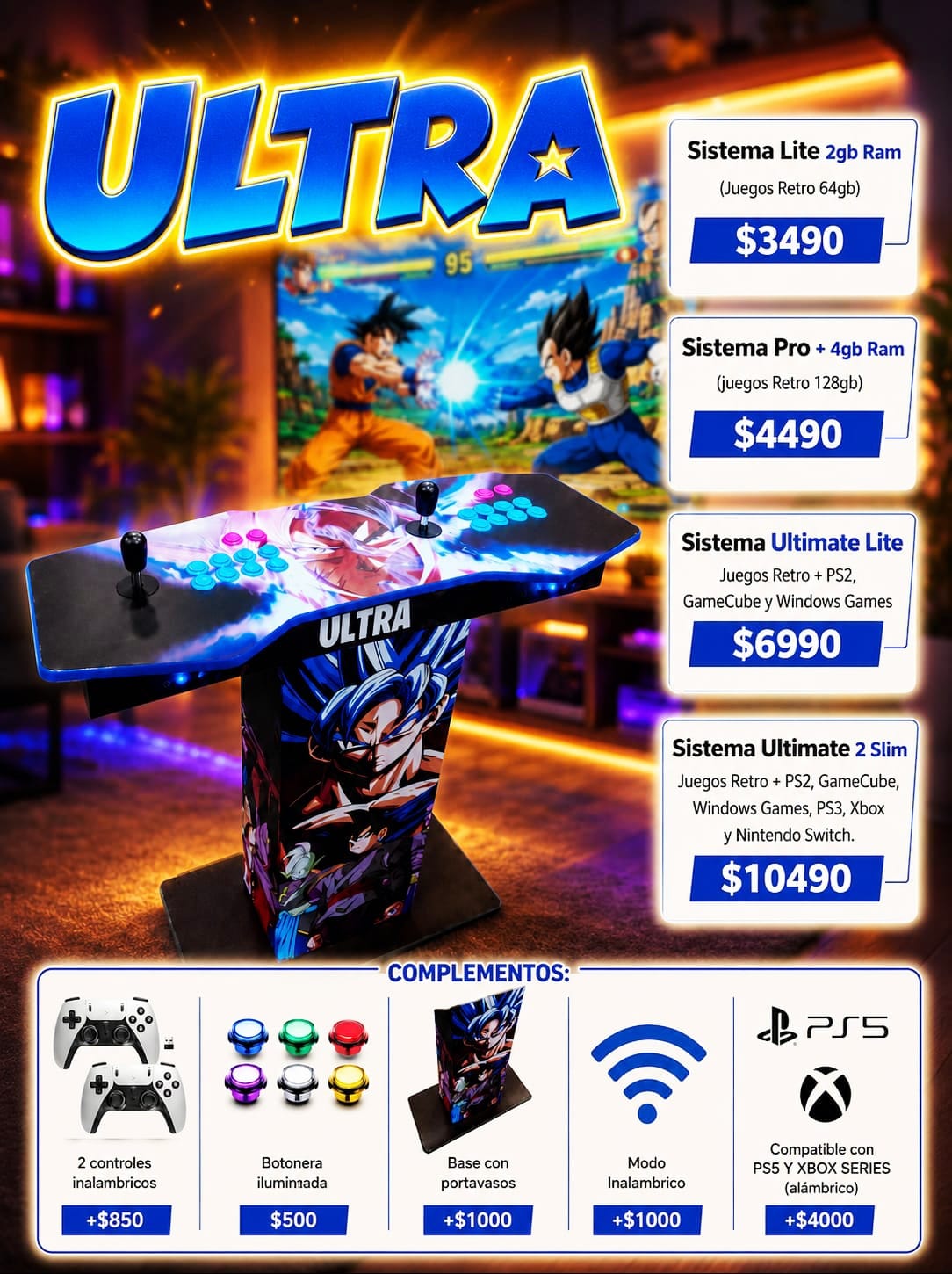 Tablero Arcade ULTRA