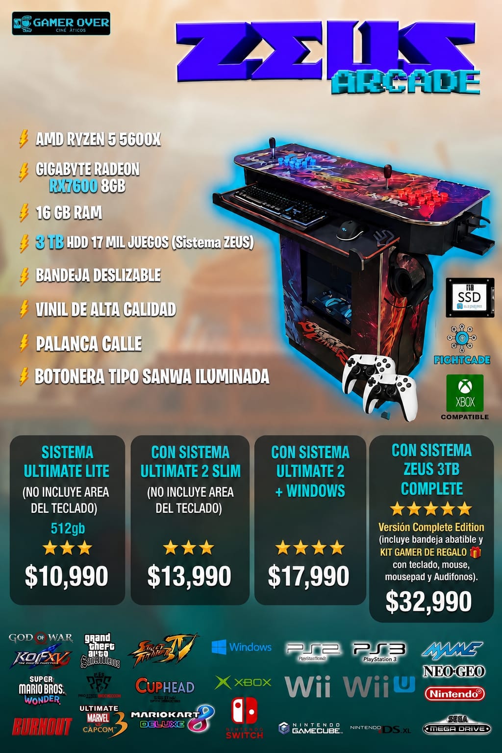 Tablero ZEUS