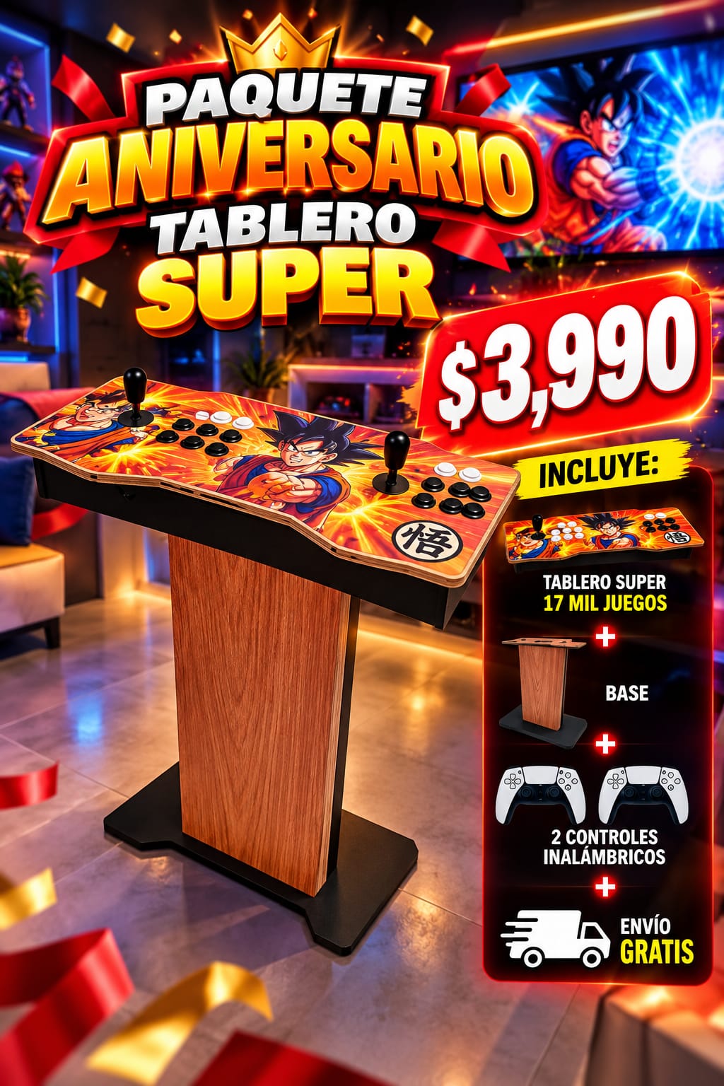 PAQUETE ANIVERSARIO SUPER