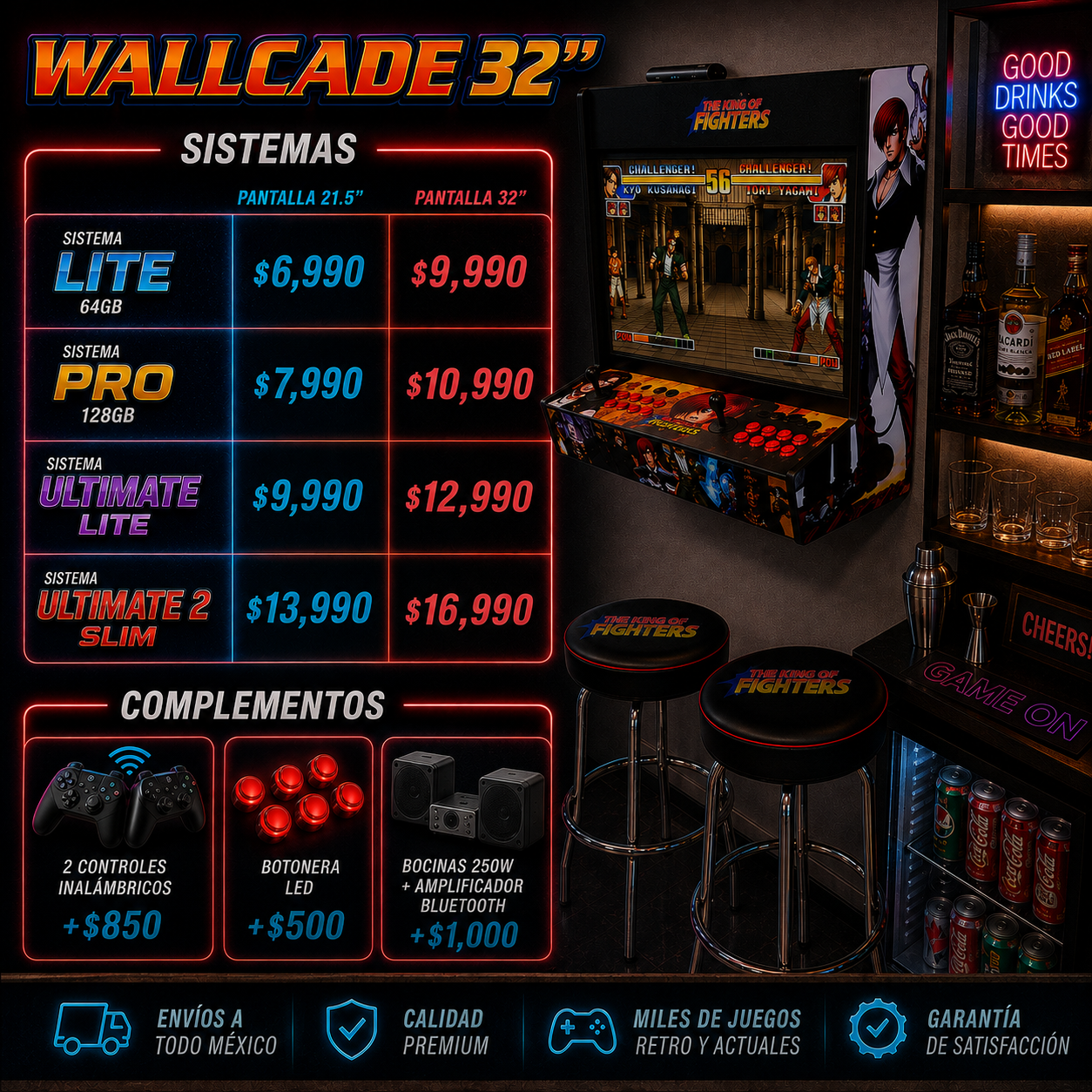Wallcade 2026 32" | 21.5"