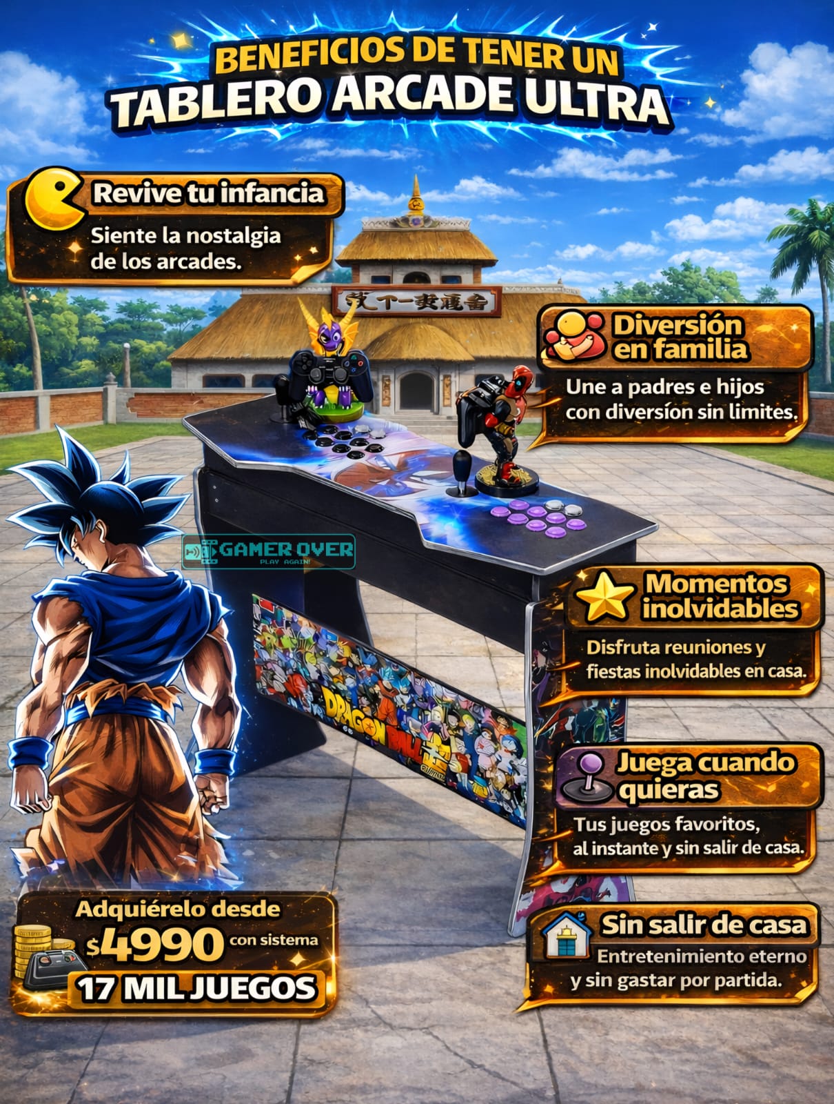 Tablero Arcade ULTRA